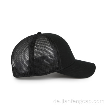 60% Baumwolle 40% Polyester einfache Stickerei Baseballkappe